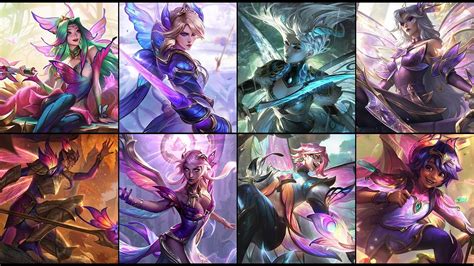 Faerie Court Skins Skin Preview PBE League Of Legends YouTube