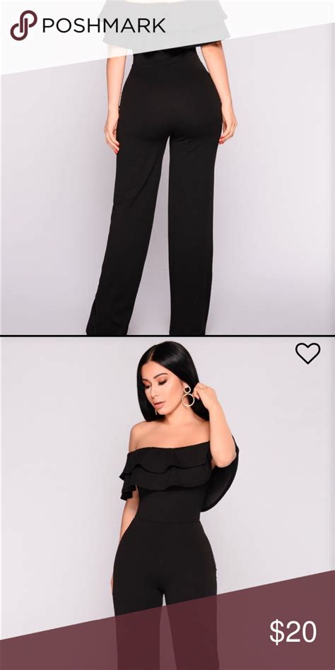 Ready To Ruffle Black Jumpsuit Black Jumpsuit Jumpsuit Fashion Nova