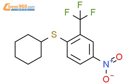 Benzene Cyclohexylthio Nitro Trifluoromethyl Cas