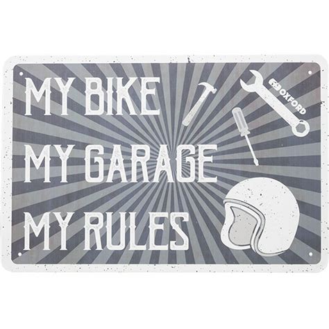 Oxford Garage Metal Signs Series 1 Sportsbikeshop