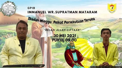 Ihmpt Gpib Jemaat Immanuel W R Supratman Mataram Tgl Mei