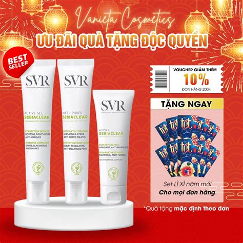 Kem Dưỡng SVR Mat Pores Active Gel Hydra Sebia Cho Da Dầu Mụn 40ml