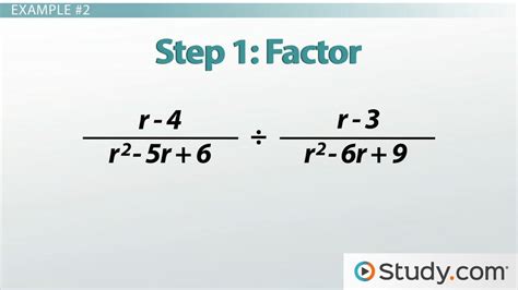 Multiplying Rational Expressions Step By Step