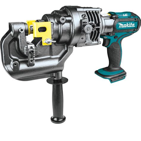 Makita Dpp200 18v Lxt Cordless Steel Hole Punch Magnetic Drills