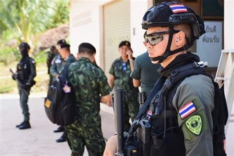 Thai Border Patrol Police ตำรวจ