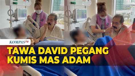 Tawa Lepas David Ozora Saat Pegang Kumis Mas Adam Suami Inul Daratista