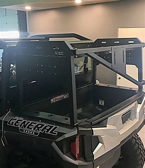 Polaris General Rear Utility Rack By Side By Customs Rear Utility Rack