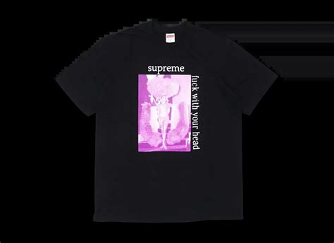 Supreme Fuck With Your Head Tee Black の新品 中古フリマ 通販 スニダン