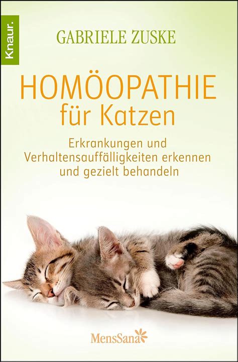 Hom Opathie F R Katzen Erkrankungen Und Verhaltensauff Lligkeiten