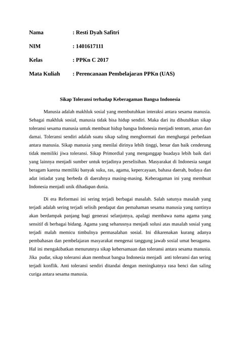 Essay Tentang Keberagaman Agama Di Indonesia – Lakaran