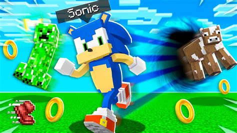 J Ai Trouv Le Monde Secret De Sonic Sur Minecraft Youtube