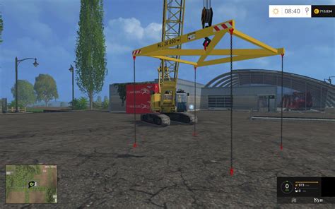 Hositing Tool For Liebherr Crane V10 • Farming Simulator 19 17 22