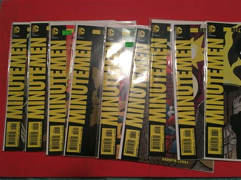Before Watchmen Minutemen 1 6 Variants Included