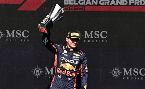 F Max Verstappen Remonta Y Se Queda Con El Gp De B Lgica