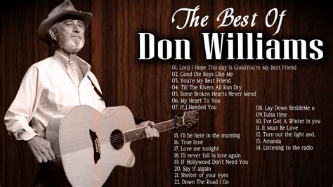 Don Williams Greatest Hits Best Songs Of Don Williams Full Album