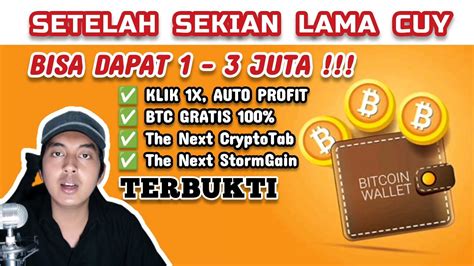 AKHIRNYA INI CARA MINING BITCOIN DI HP TANPA MODAL APAPUN HANYA DI