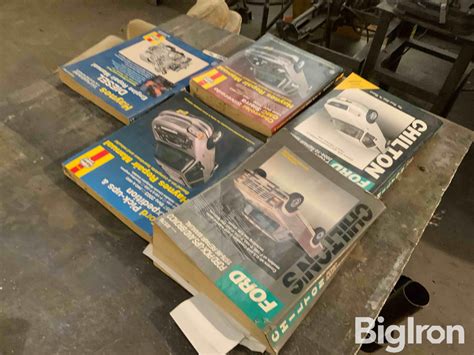 Haynes And Chilton Service Manuals Bigiron Auctions