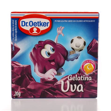 Gelatina Dr Oetker Uva 20g Covabra