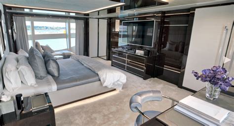 Sunseeker Master Cabin Yacht Interior Yacht Vacations, Private Yacht ...