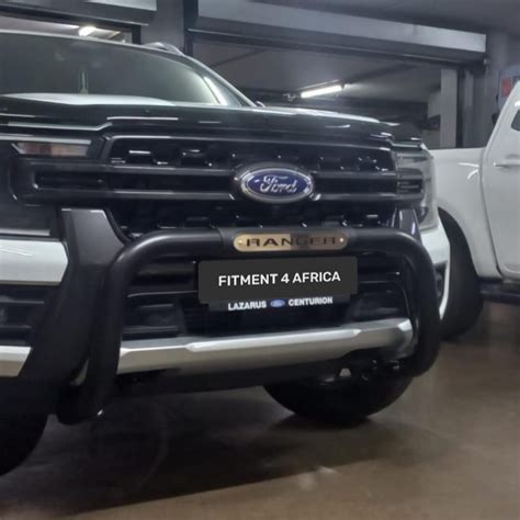 Next Gen Ford Ranger Pdc Nudge Bar Black Stainless Steel Fitment 4 Africa