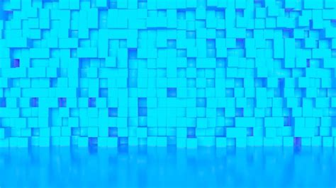 Premium Photo 3d Abstract Cubic Background In Blue Color