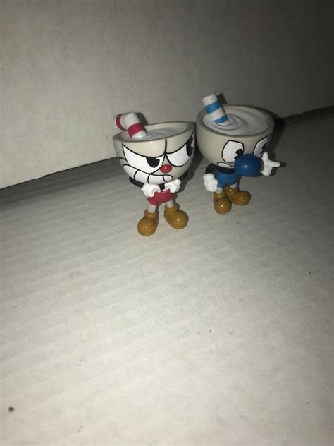 Cuphead And Mugman Figures From Funko Mystery Minis 1982686518