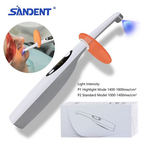 Dental Wireless Cordless ILed 3 Second LED Curing Light Blue Cure Lamp