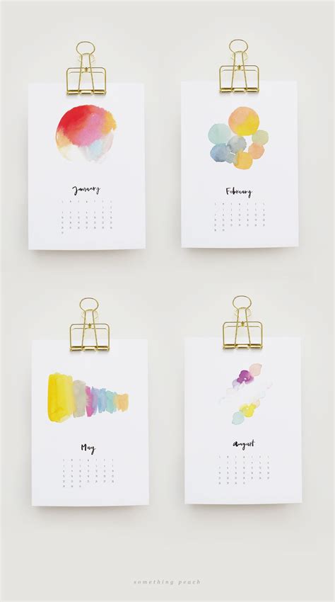 Diy Craft Design And Illustration Blog Diy Calender Diy Calendar