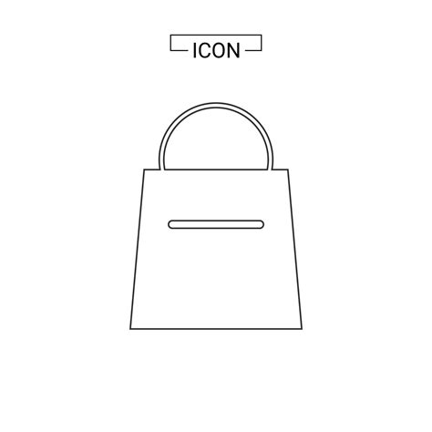 Shopping Bag icon symbol graphic recourse 28200567 Vector Art at Vecteezy