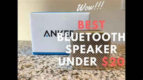 Anker Soundcore Nano Best Bluetooth Speaker Under 20 Youtube