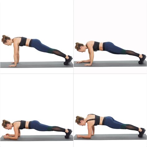 Circuit 3 Up Down Plank Bodyweight Workout For Arms And Abs