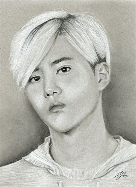 Suho By Fallthrustardust On Deviantart Exo Art Fan Art Suho