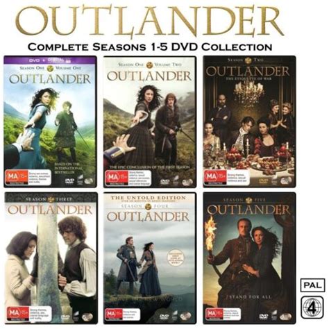 Outlander Complete Season 1 2 3 4 5 DVD Collection 26 Disc PAL