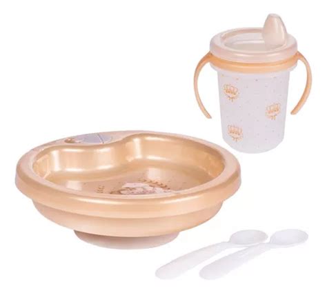 Kit De Comida Para Platos Y Tazas T Rmicos De Ml Con Mango Color