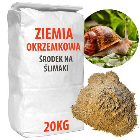 ŚRODEK NA ŚLIMAKI TRUTKA NAWÓZ DIATOMIT 20KG 13746377268