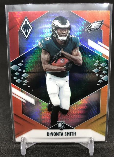 2021 ESCLUSIVA PANINI Phoenix Devonta Smith Fire Burst Prizm Rookie