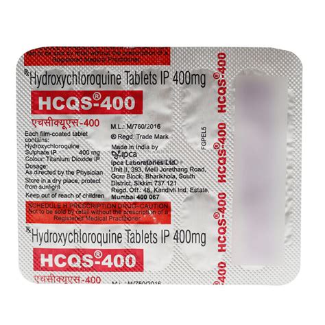 Hcqs Mg Tablet Uses Dosage Side Effects Price Composition