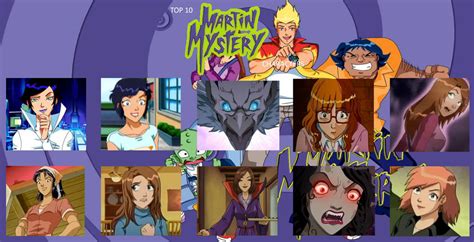 My Top 10 Martin Mystery Females By Jackskellington416 On Deviantart