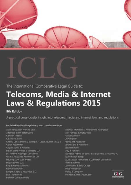 Iclg To Telecoms Media Internet Final Pdf