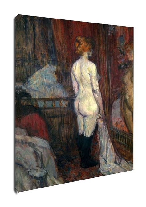 Obraz Na P Tnie Woman Before A Mirror Henri De Toulouse Lautrec