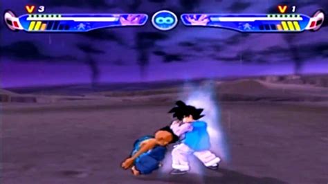 Dragon Ball Z Budokai 3 Uub Vs Goten Youtube