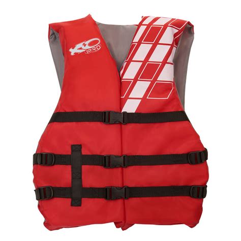 X2o Adult Universal Life Vest 4 Pack