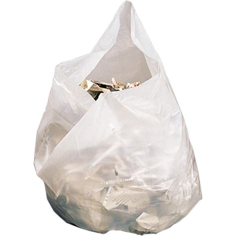 GARBAGE BAGS MEDIUM 28LITRES White Pack of 50