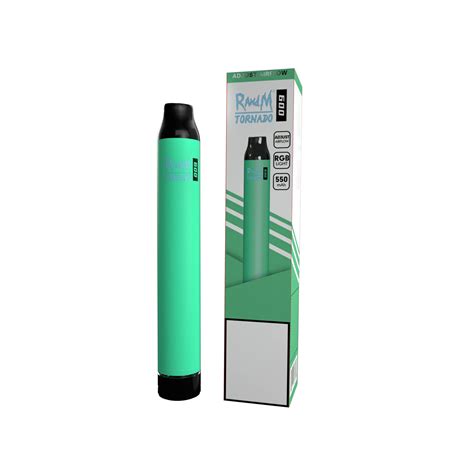 Randm Tornado Puffs Tpd Certificate Air Adjustable Disposable Vape