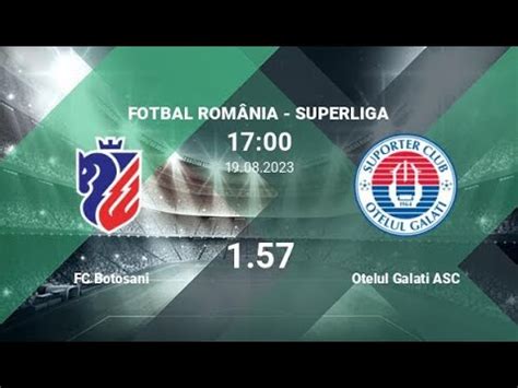 FC Botoșani vs FC Oțelul Galați Superliga 19 08 2023 COMENTARIU