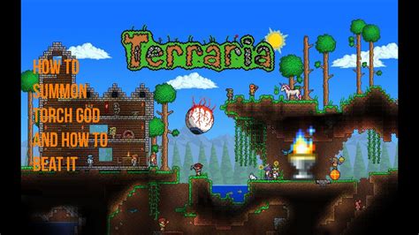 Terraria The Torch God How To Summon And How To Beat It Youtube