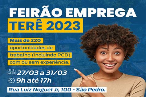 Feir O Emprega Ter Tem Mais De Vagas De Emprego E Ocorrer