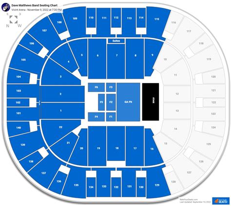 Vivint Arena Concert Seating Chart - RateYourSeats.com