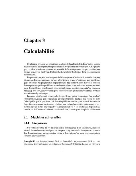 Pdf Calculabilité Polytechnique Dokumen Tips