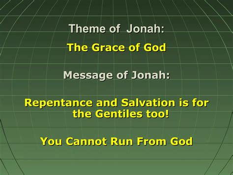 The Book Of Jonah Ppt